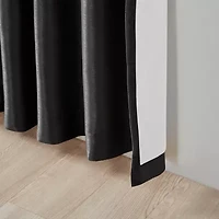 Madison Park Natalie Tab Top 100% Blackout Single Curtain Panel
