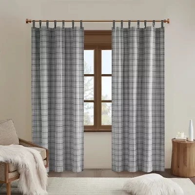 Madison Park Salford Tab Top Light-Filtering Single Curtain Panel