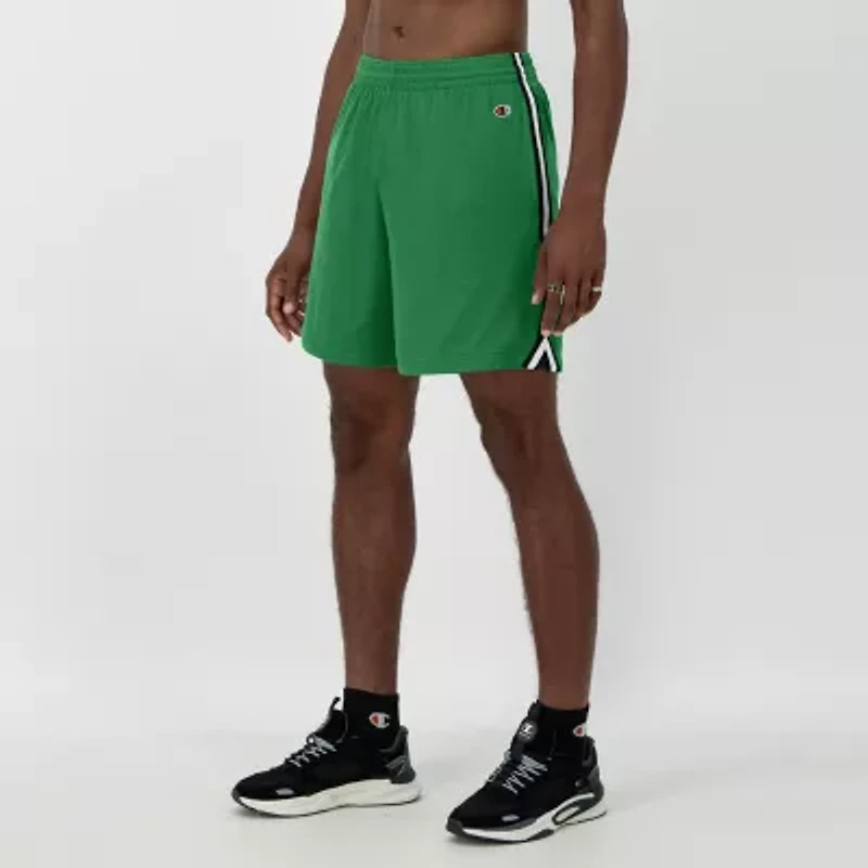 Champion Mens 7" Mid Rise Adjustable Waist Workout Shorts