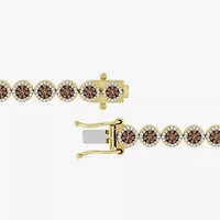 Mens 2 1/2 CT. T.W. Natural Champagne Diamond 10K Gold Tennis Bracelet