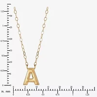 Limited Quantities! Womens 10K Gold 18 Inch Pendant Necklace