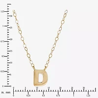Limited Quantities! Womens 10K Gold 18 Inch Pendant Necklace