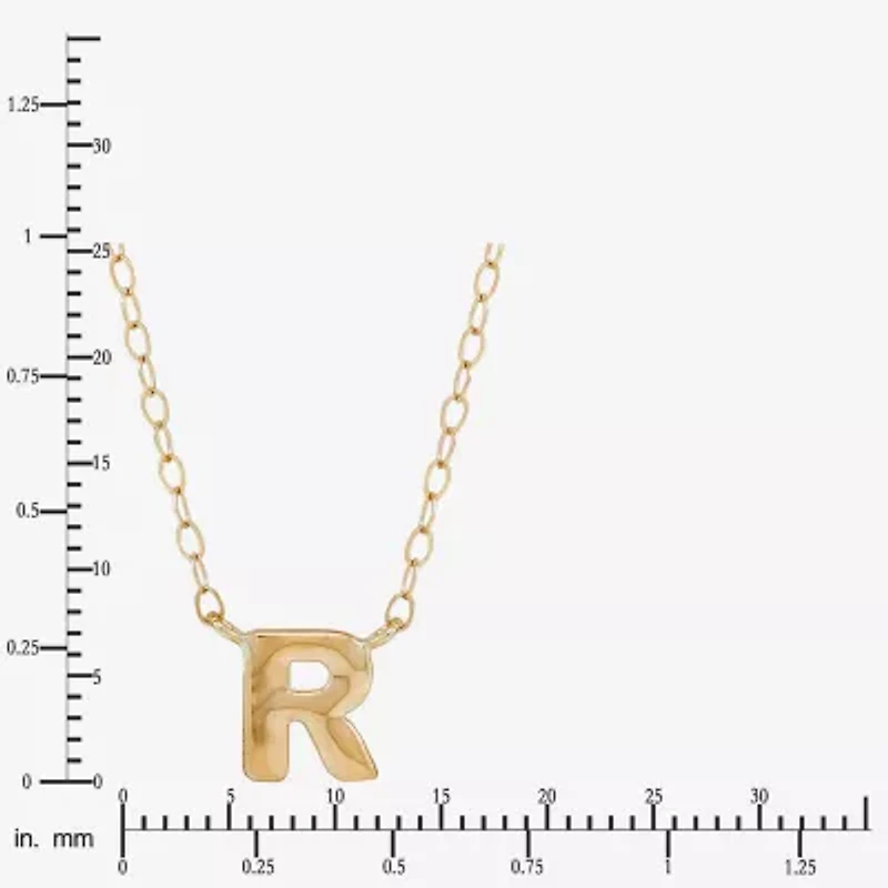 Limited Quantities! Womens 10K Gold 18 Inch Pendant Necklace