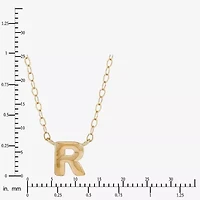Limited Quantities! Womens 10K Gold 18 Inch Pendant Necklace