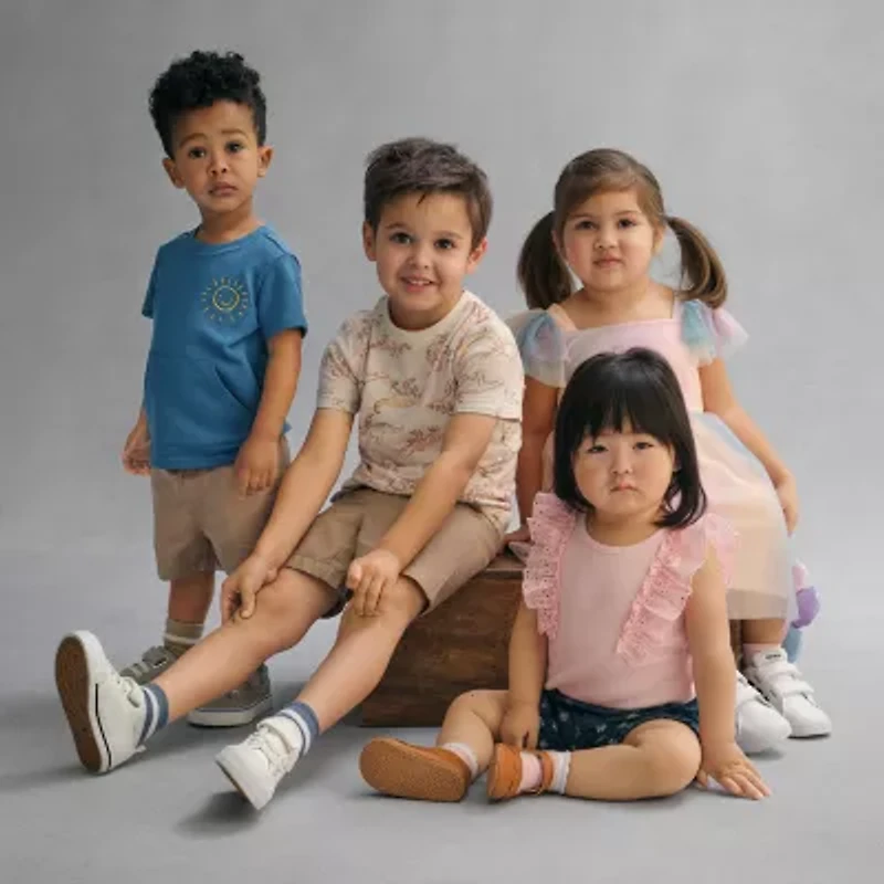 Okie Dokie Baby Boys Pull-On Short