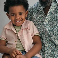 Okie Dokie Toddler & Little Boys Short Sleeve Regular Fit Button-Down Shirt
