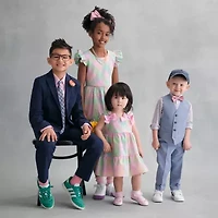 Bonnie Jean Toddler Girls Sleeveless Fit + Flare Dress