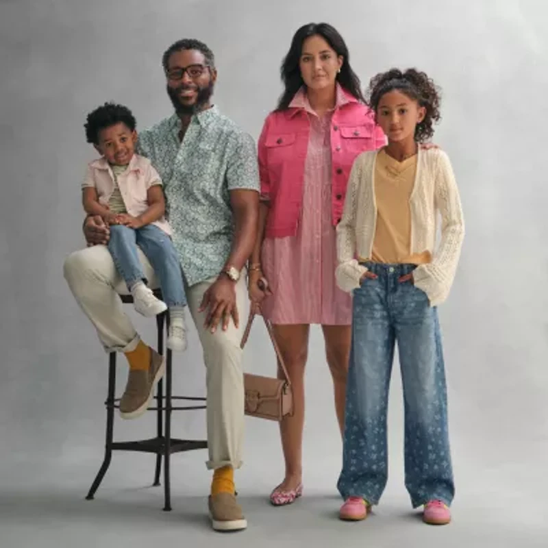 Thereabouts Little & Big Kid Girls Wide Leg Jean