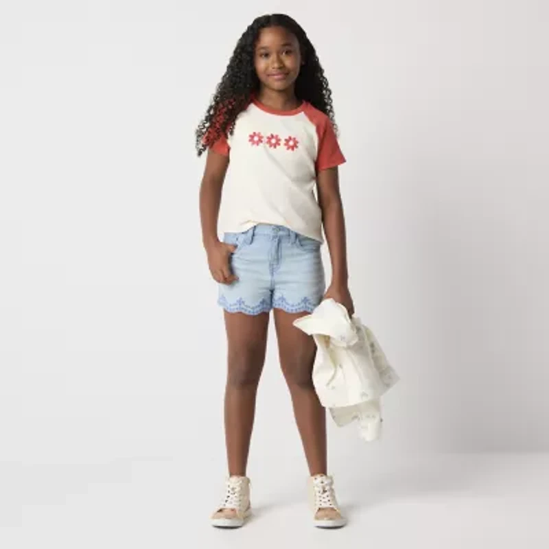 Thereabouts Little & Big Kid Girls Shortie Short