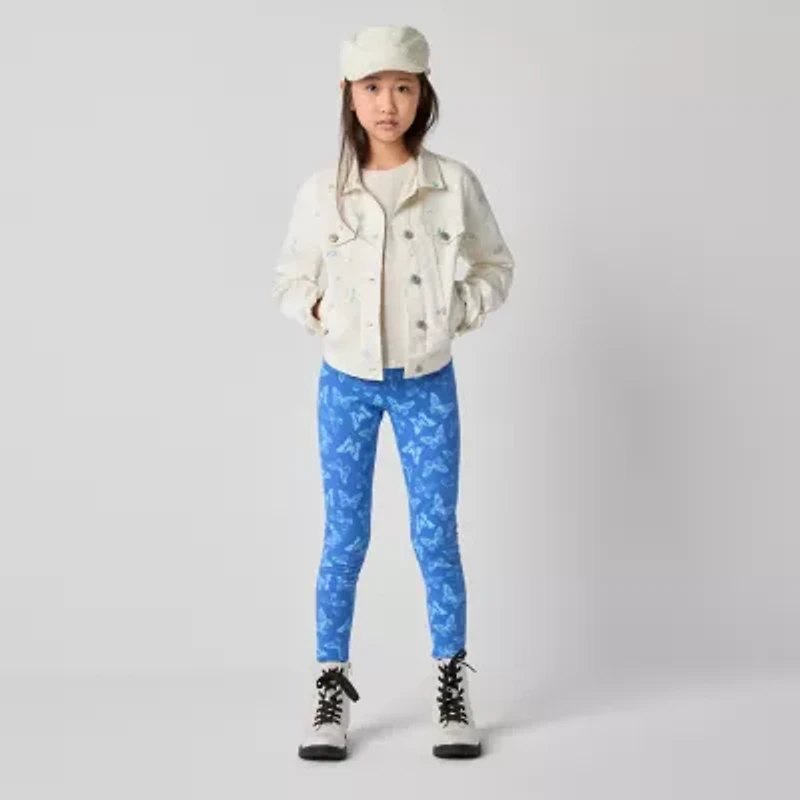 Thereabouts Little & Big Kid Girls Full Length Leggings