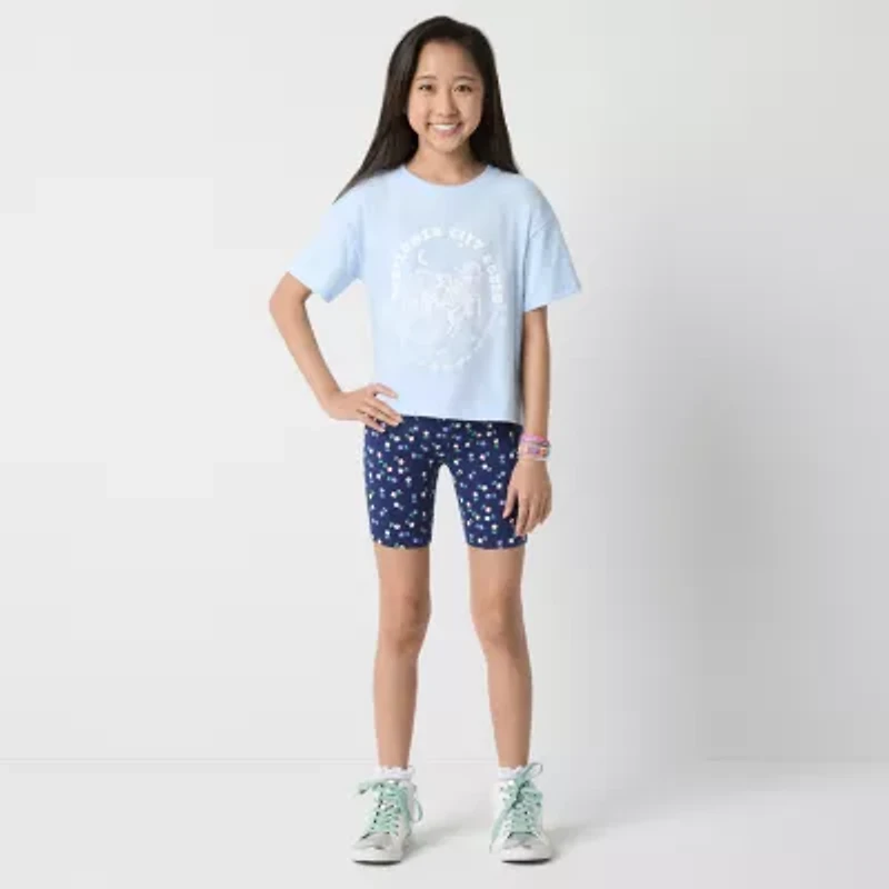 Thereabouts Print Little & Big Kid Girls 6" Bike Short