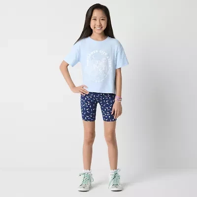 Thereabouts Print Little & Big Kid Girls 6" Bike Short