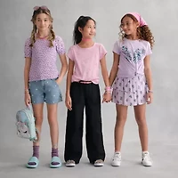 Thereabouts Little & Big Kid Girls Straight Cargo Pant