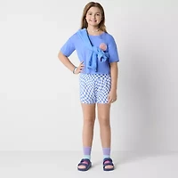 Xersion Little & Big Kid Girls Mid Rise Running Short