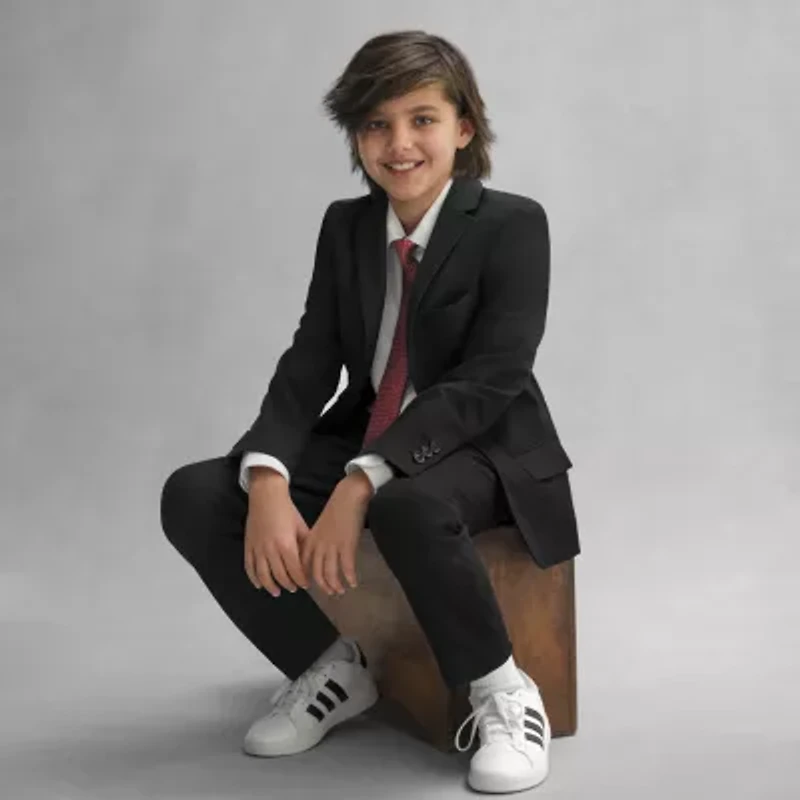 Stafford Little & Big Kid Boys Regular Fit Suit Jacket