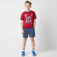 Thereabouts Little & Big Kid Boys Crew Neck Short Sleeve Regular Fit Graphic T-Shirt