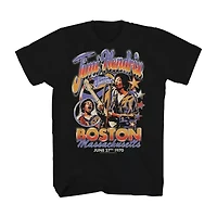 Mens Short Sleeve Jimi Hendrix Graphic T-Shirt