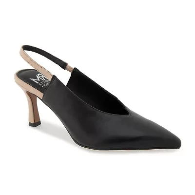 Rebecca Minkoff Tiana Womens Pointed Closed Toe Spool Heel Pumps