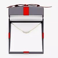 Yes, Please! Womens 1/6 CT. T.W. Lab Grown White Diamond Sterling Silver 17 1/2 Inch Pendant Necklace