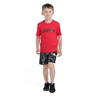 adidas Toddler Boys 2-pc. Short Set