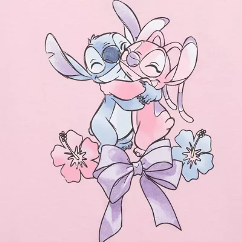 Little & Big Kid Girls Crew Neck Short Sleeve Regular Fit Graphic T-Shirt