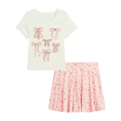 by&by girl Little Girls 2-pc. Skirt Set