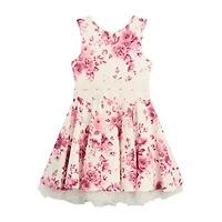 Byer California Big Kid Girls Floral 2-pc. Dress Set