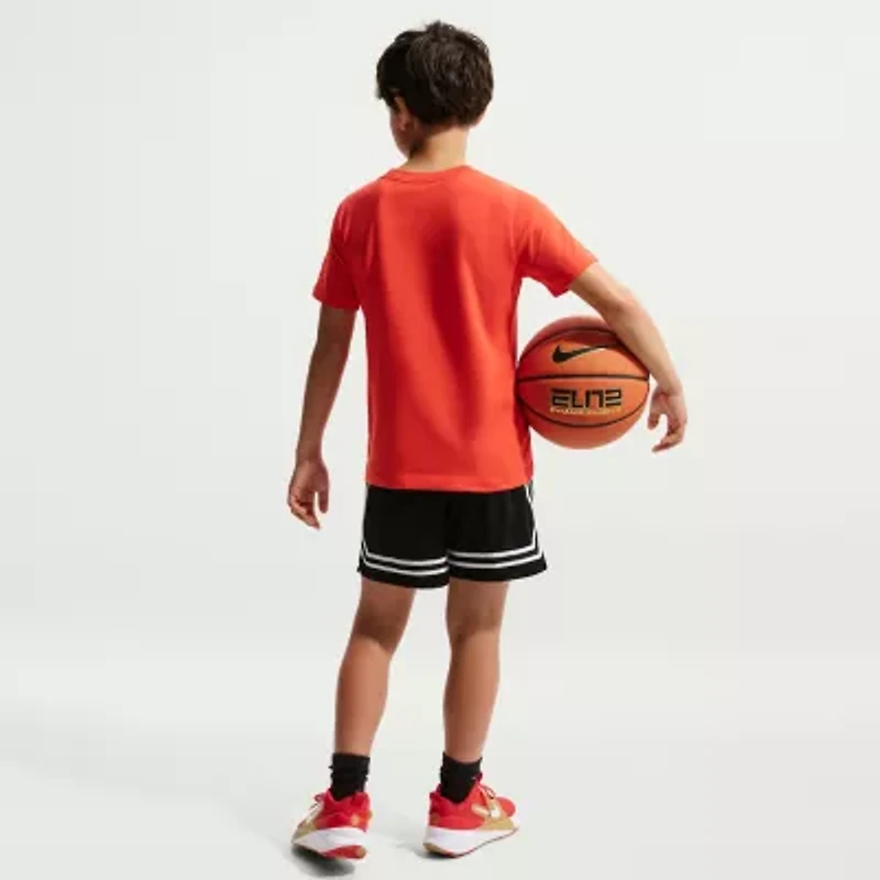 Nike Big Kid Unisex Crew Neck Short Sleeve Regular Fit Graphic T-Shirt