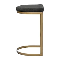Madison Park Marc Dining Room Collection Counter Height Upholstered Bar Stool