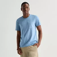 mutual weave Sueded Jersey Mens Crew Neck Short Sleeve T-Shirt