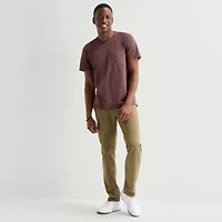 mutual weave Sueded Jersey Mens Crew Neck Short Sleeve T-Shirt