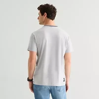 U.S. Polo Assn. Tipped Mens Crew Neck Short Sleeve Stretch Fabric T-Shirt