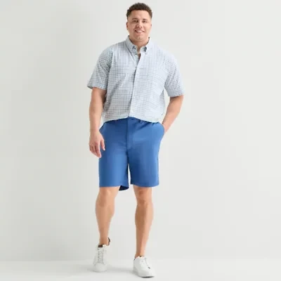 St. John's Bay Extender Waistband Performance 10" & 11" Mens Mid Rise Big and Tall Golf Short