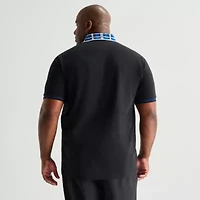 Shaquille O'Neal XLG™ Big and Tall Mens Regular Fit Short Sleeve Polo Shirt