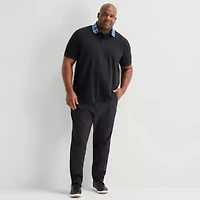 Shaquille O'Neal XLG™ Big and Tall Mens Regular Fit Short Sleeve Polo Shirt