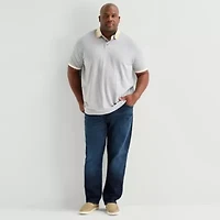 Shaquille O'Neal XLG™ Big and Tall Mens Regular Fit Short Sleeve Polo Shirt