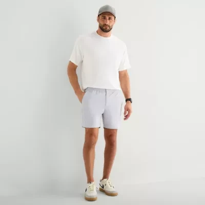 Stylus Mens 6" Mid Rise Drawstring Waist Pull-On Short