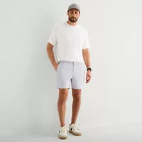 Stylus Mens 6" Mid Rise Drawstring Waist Pull-On Short