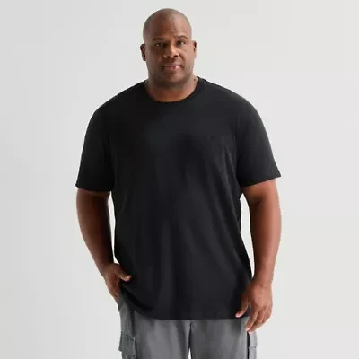 mutual weave Mens Crew Neck Short Sleeve Big and Tall T-Shirt