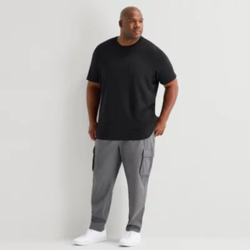 mutual weave Mens Crew Neck Short Sleeve Big and Tall T-Shirt