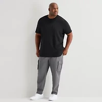 mutual weave Mens Crew Neck Short Sleeve Big and Tall T-Shirt