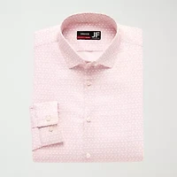 J. Ferrar Ultra Comfort Mens Slim Fit Stretch Fabric Wrinkle Free Long Sleeve Dress Shirt