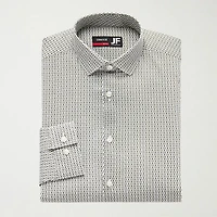 J. Ferrar Ultra Comfort Mens Slim Fit Stretch Fabric Wrinkle Free Long Sleeve Dress Shirt