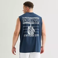 Xersion Oversized Mens Crew Neck Sleeveless Big and Tall Muscle T-Shirt