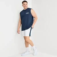 Xersion Oversized Mens Crew Neck Sleeveless Big and Tall Muscle T-Shirt