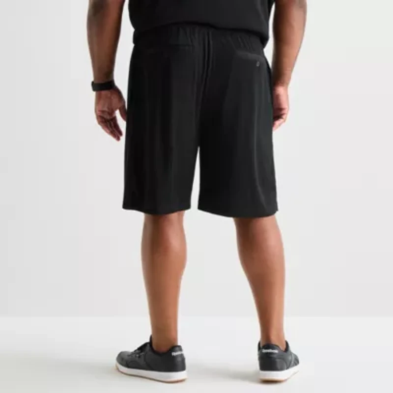 Shaquille O'Neal XLG™ Plisse Mens 10" Big and Tall Pull-On Short