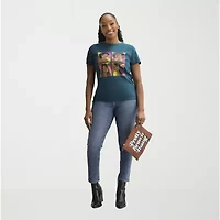 Hope & Wonder Black History Month Womens Crew Neck Short Sleeve Regular Fit Graphic T-Shirt
