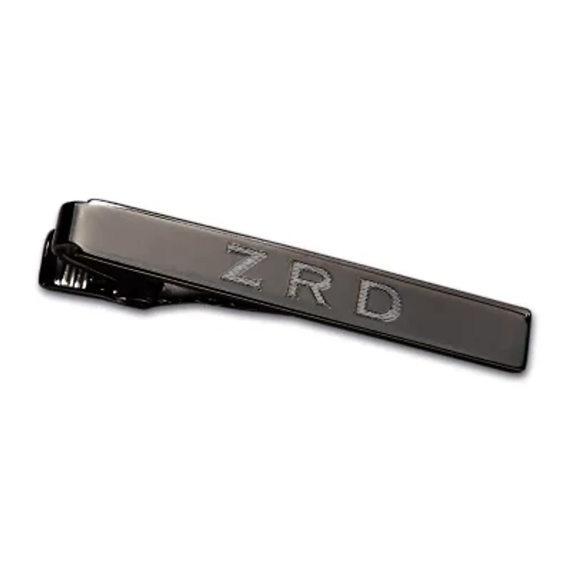 Personalized Gunmetal Tie Bar
