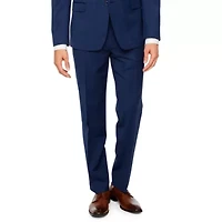 Collection By Michael Strahan Mens Stretch Fabric Slim Fit Grid Suit Jacket