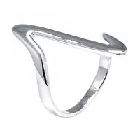 Sparkle Allure Womens Pure Silver Over Brass Band